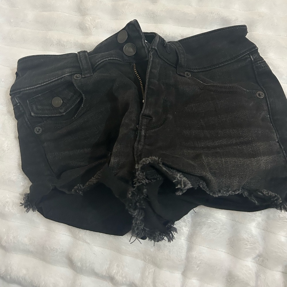 Black American Eagle shorts